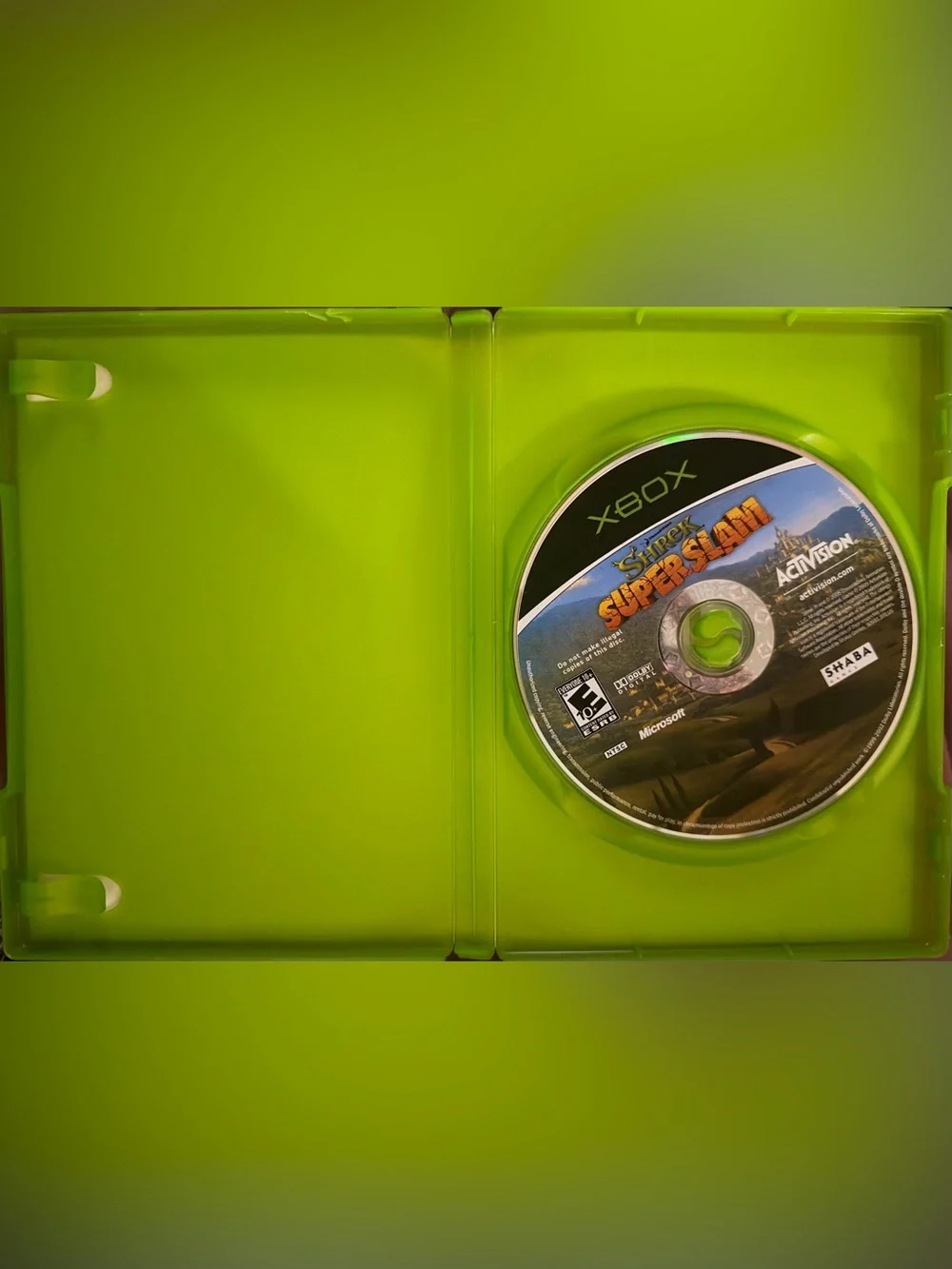 Microsoft xbox shrek